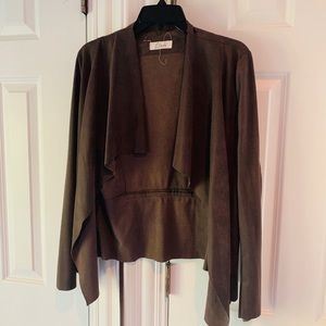 George our brown suede jacket